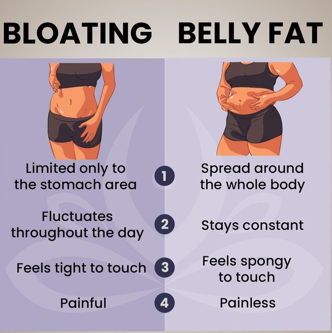 Blotting vs belly fat
