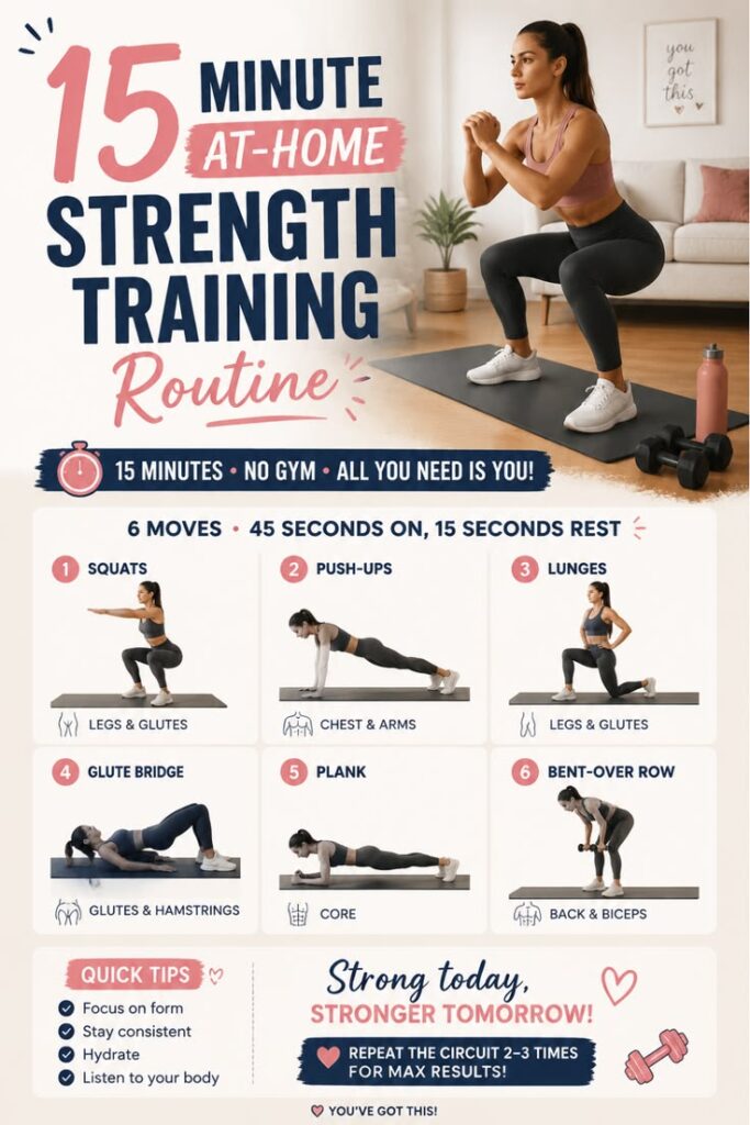 Best At-Home Strength Exercises for Beginners (2026)