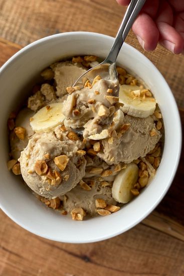 Banana ice cream