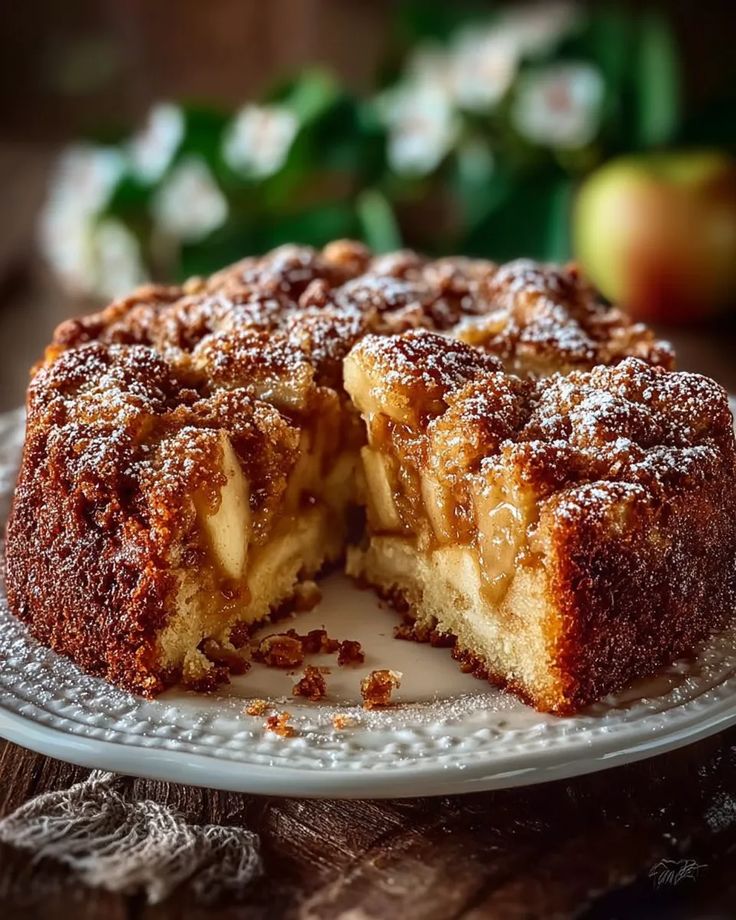 Air-Fryer apple cake